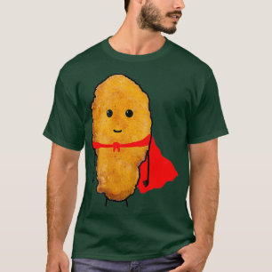 Super Hero Chicken Nuggets For Men Women Kids T-Shirt