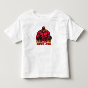 Super Hero Fitness Champion Toddler T-Shirt