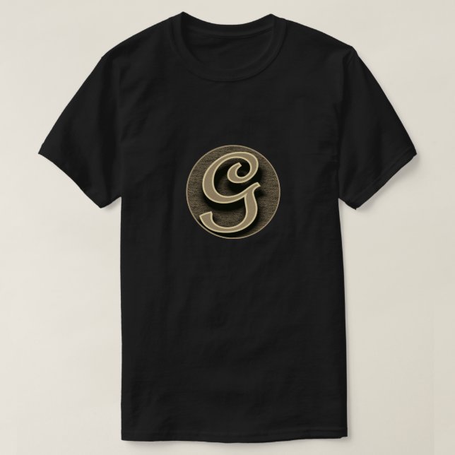 Super Hero "G" Insignia T-Shirt (Design Front)
