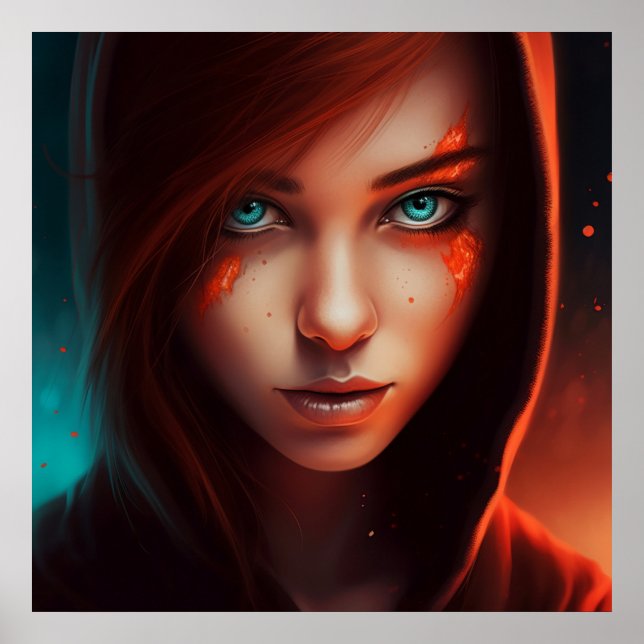 Super Hero Girl Poster (Front)