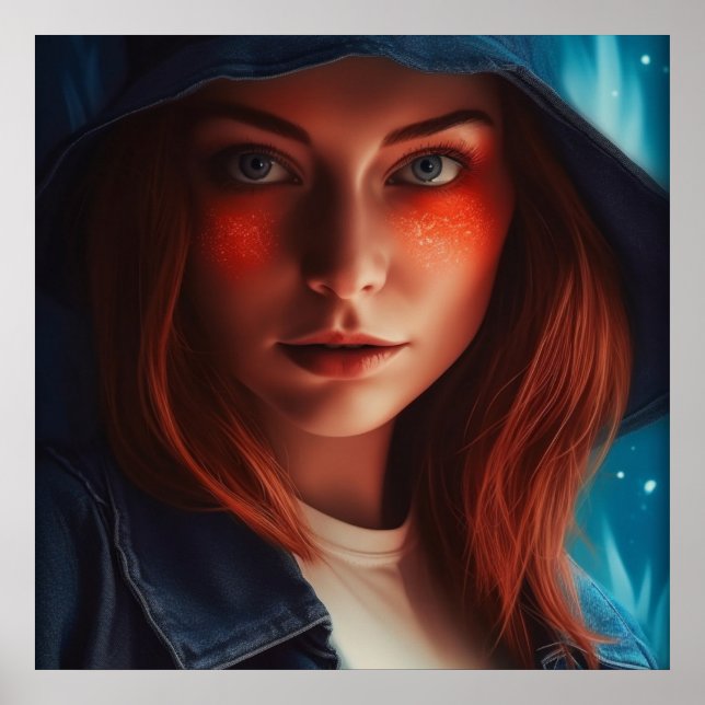 Super Hero Girl Poster (Front)