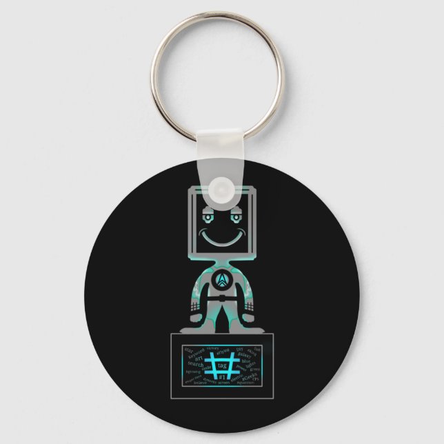 #Super Hero Key Ring (Front)