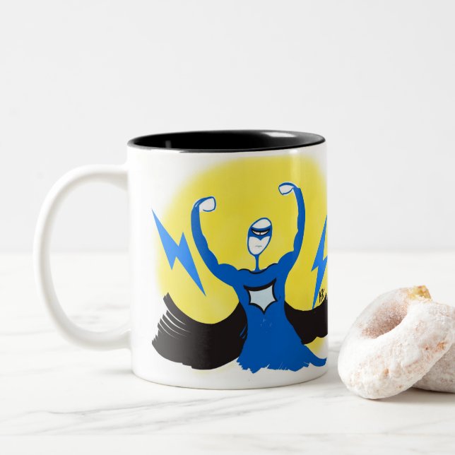 Super Hero Mug (With Donut)