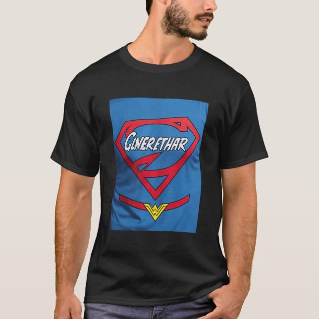 Super hero t-shirt, power man , T-Shirt (Front)