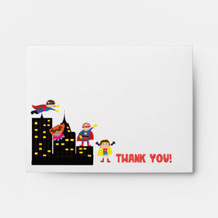 Super Hero Thank You Envelope