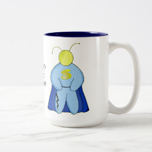 Super Hero Two-Tone Coffee Mug