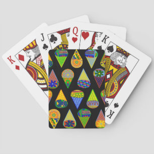 Super Heroes Ice Cream Cones Playing Cards