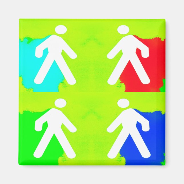 Super heroes magnet (Front)