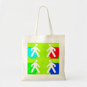 Super heroes tote bag