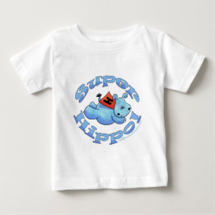 Super Hippo Baby T-Shirt