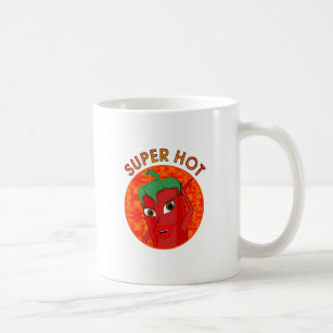 Super Hot Pepper Diva Coffee Mug