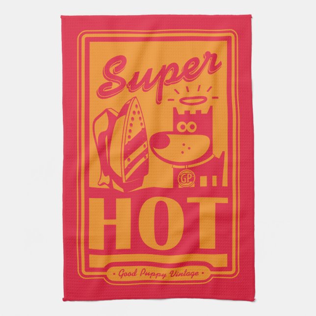 SUPER HOT TEA TOWEL (Vertical)