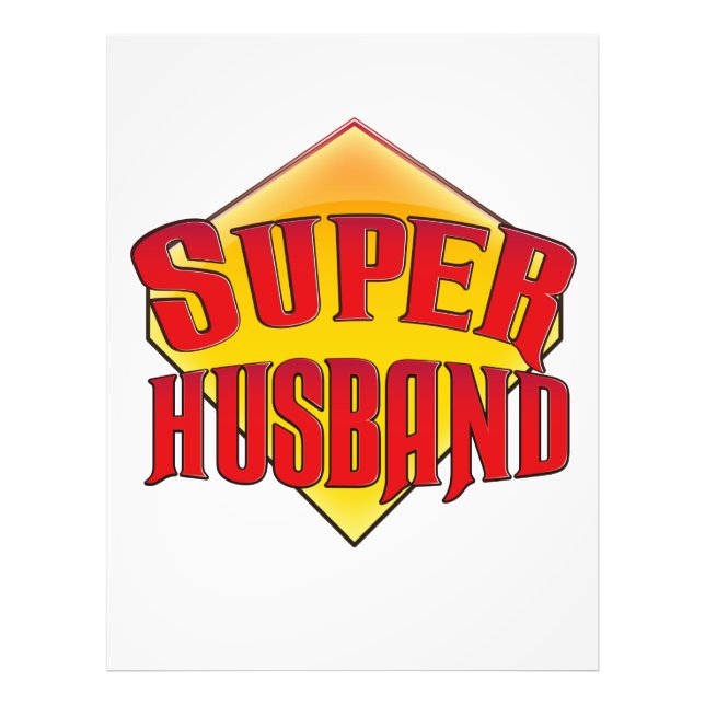Super Husband Photo Print (Front)