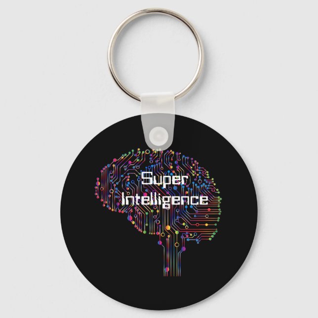 Super Intelligence Technology Key Ring (Front)