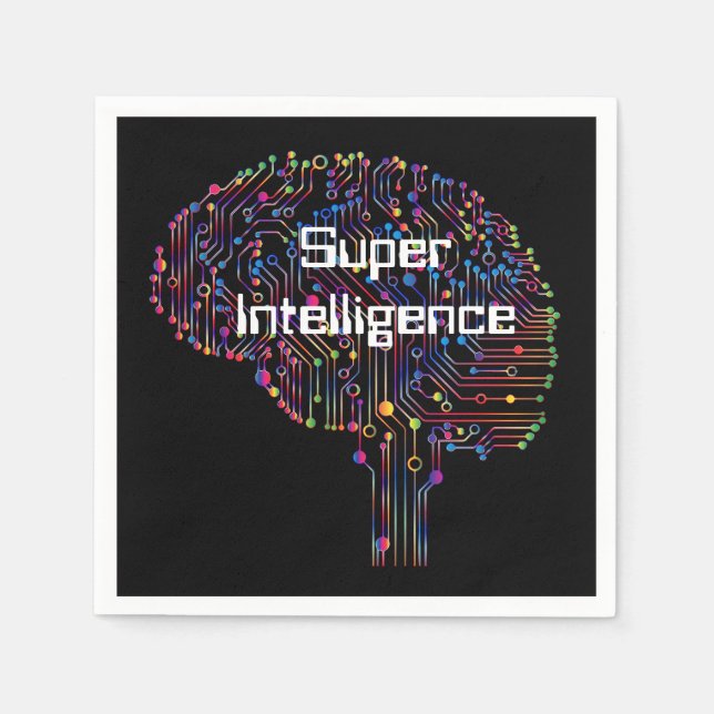 Super Intelligence Technology Napkin (Front)