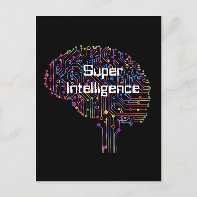 Super Intelligence Technology Postcard (Front)