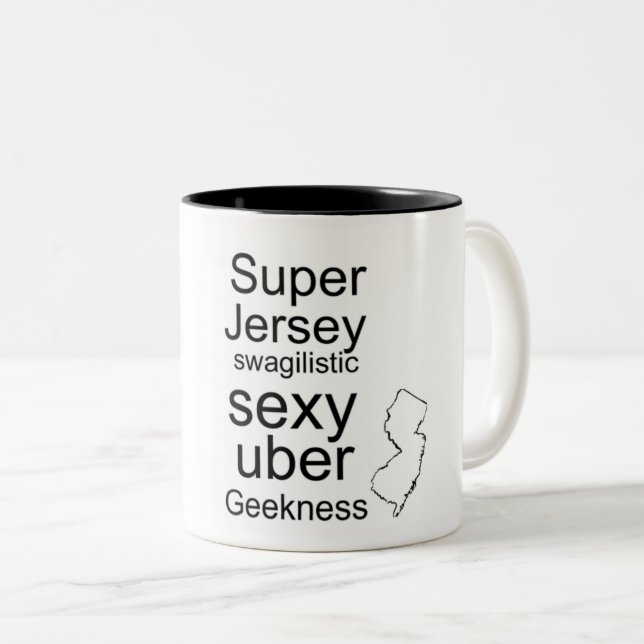 Super Jersey Coffee Mug (Front Right)