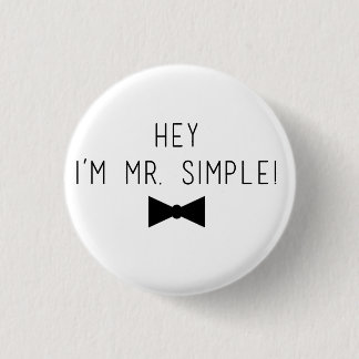 Super Junior "Mr. Simple" Button