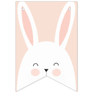Super Kawaii Cute Easter Bunny. Bunting