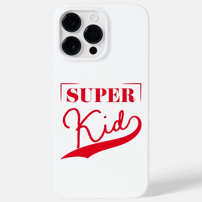 Super Kid Case-Mate iPhone Case (Back)