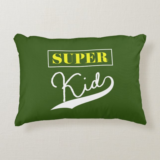 Super Kid  Decorative Cushion (Front)