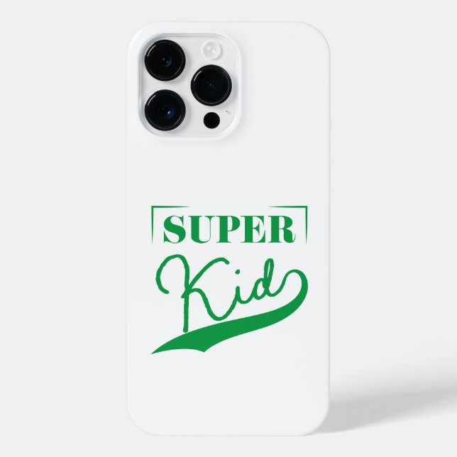 Super Kid iPhone Case (Back)