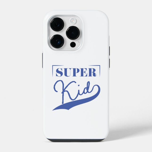 Super Kid iPhone Case (Back)