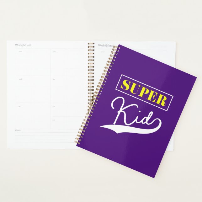 Super Kid  Planner (Display)