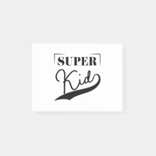 Super Kid Post-it Notes