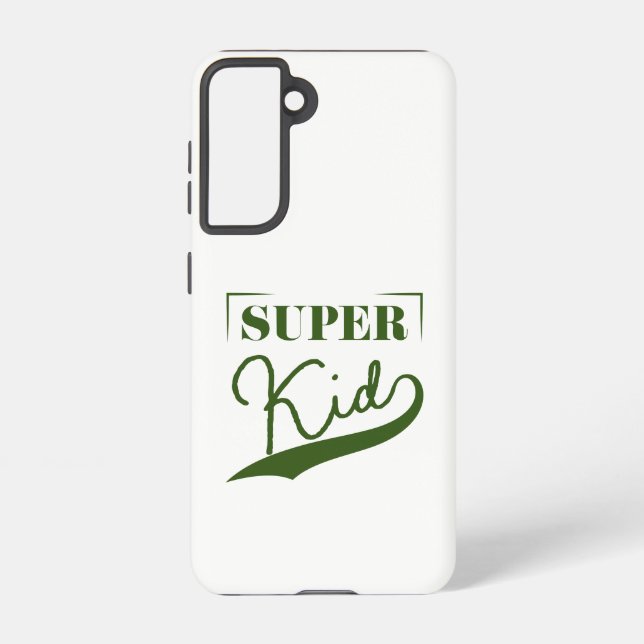 Super Kid Samsung Galaxy S21 Case (Back)