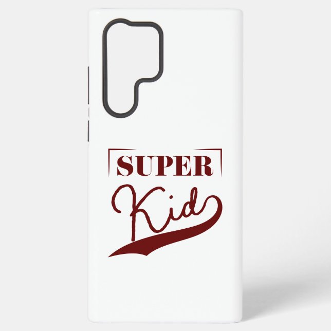 Super Kid Samsung Galaxy S22 Ultra Case (Back)