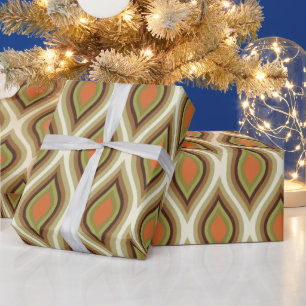 Super Kitsch Mod retro 60s 70s wrapping paper