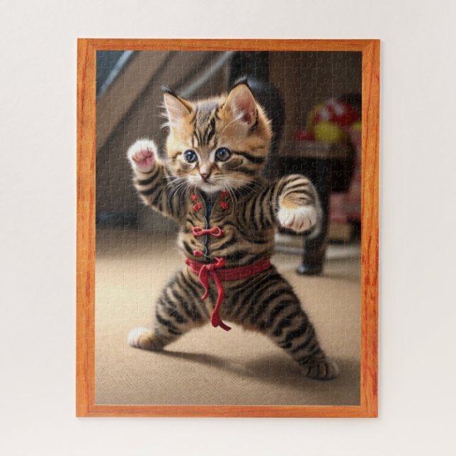 super kitten powers jigsaw puzzle (Vertical)