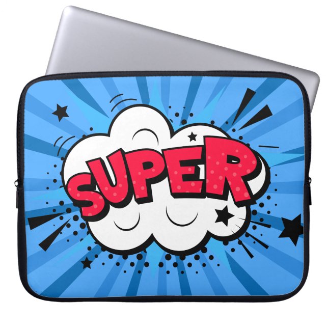 super  laptop sleeve (Front)
