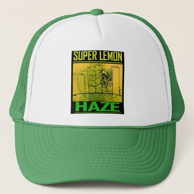 SUPER LEMON HAZE TRUCKER HAT (Front)