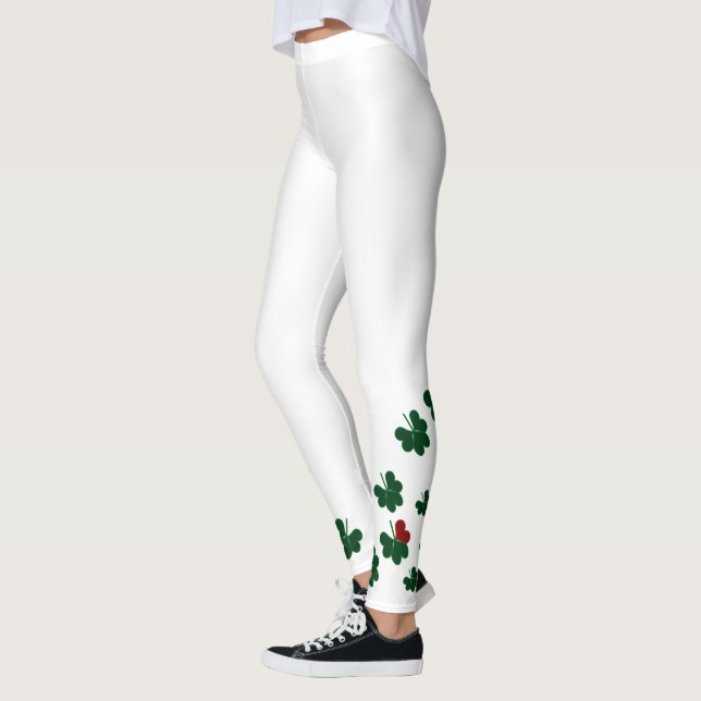 Super lucky white leggings (Left)