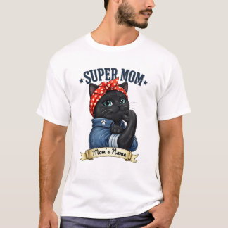 Super Mama Black Cat – Mother’s Day Shirt