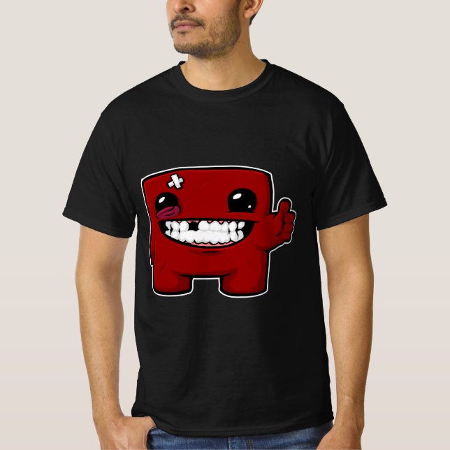 Super Meat Boy Forever T-Shirt (Front)