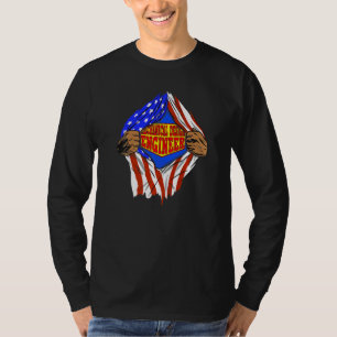 Super Mechanical Engineer Hero Job T-Shirt