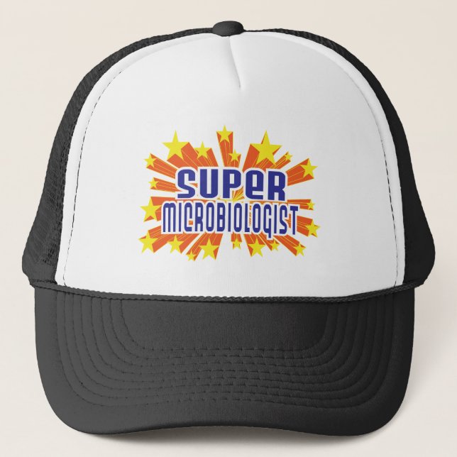 Super Microbiologist Trucker Hat (Front)