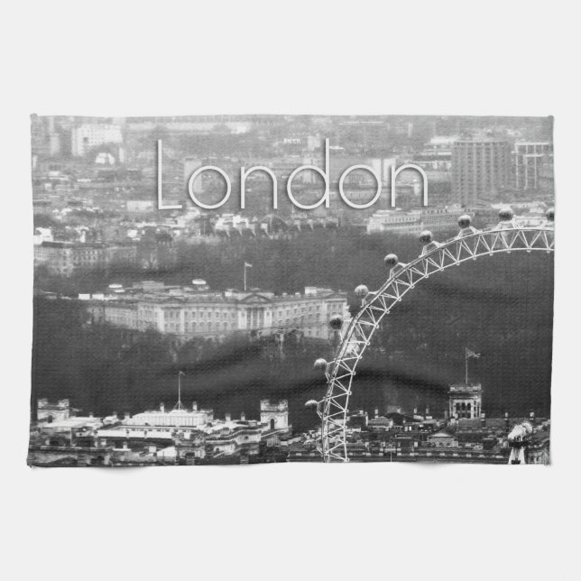 Super! Millennium Wheel" Tea Towel (Horizontal)