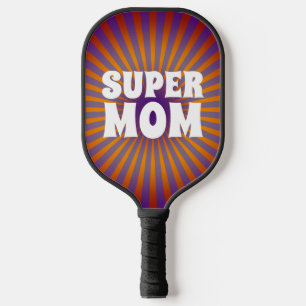 SUPER MOM PICKLEBALL RETRO PADDLE