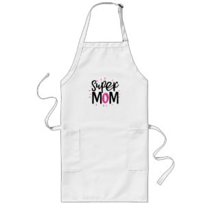 Super Mom – Strong Mother Gift Long Apron
