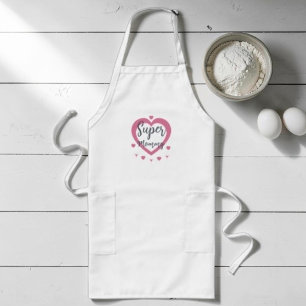Super Mommy Personalized Best Mom Gift Long Apron