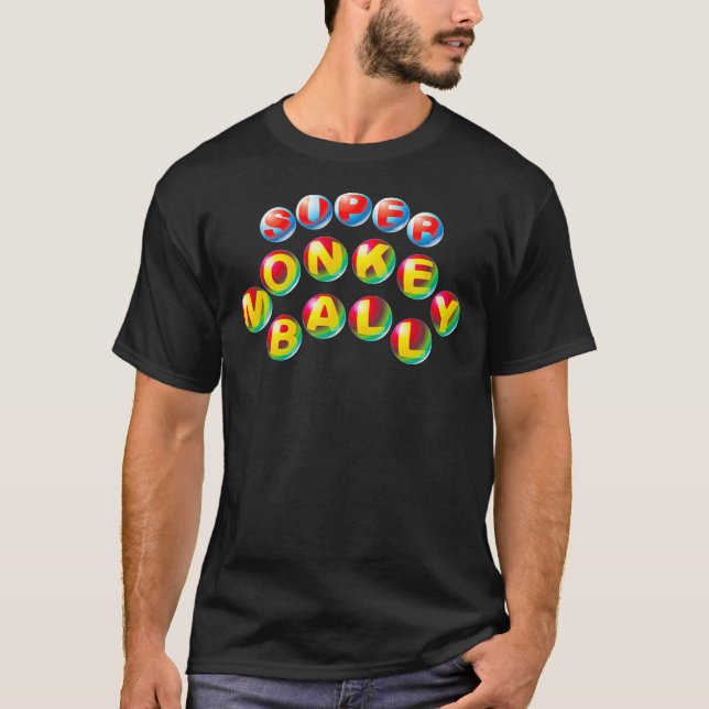 Super Monkey Ball Logo Enhanced Classic T-Shirt (Front)