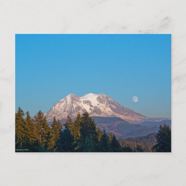 Super Moon 2014 Postcard (Front)