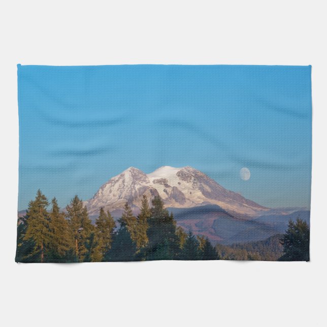 Super Moon 2014 Tea Towel (Horizontal)