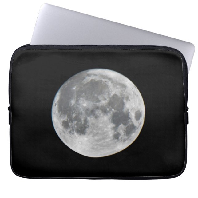 Super Moon | Mendota Heights Minnesota Laptop Sleeve (Front)