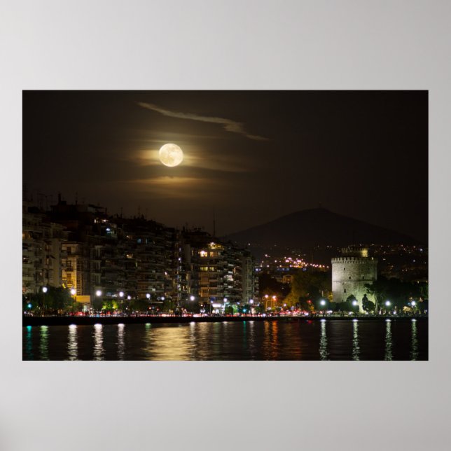 Super Moon Rising Poster (Front)