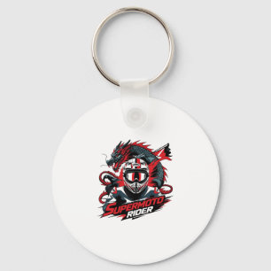 Super Moto Rider � Motorcycle Key Ring